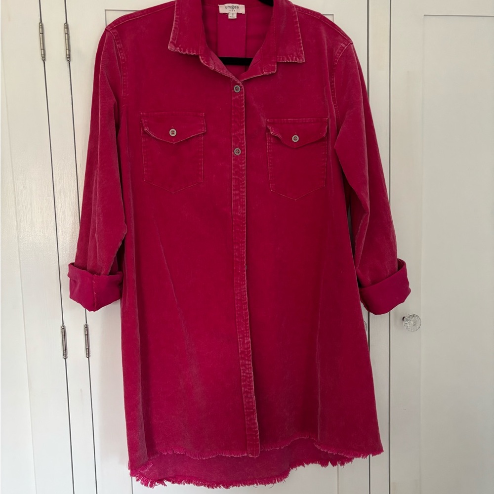Women’s Corduroy Long Shirt/Jacket
